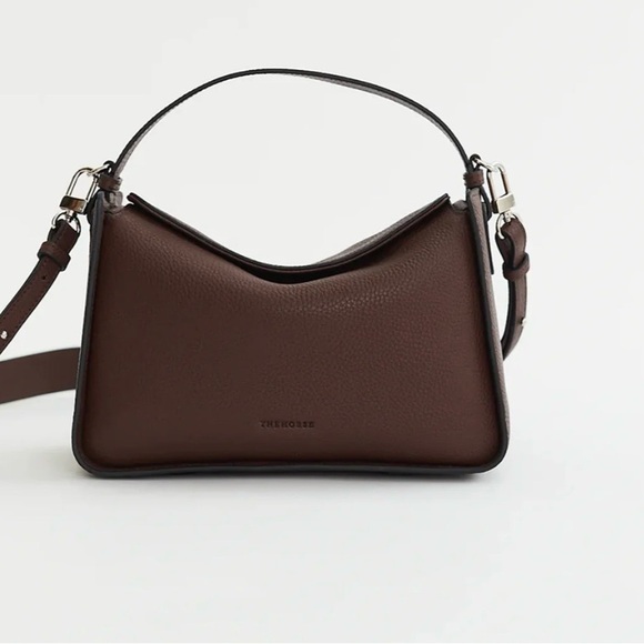 The Horse Clementine Bag: Coffee Pebbled - Picture 8 of 8